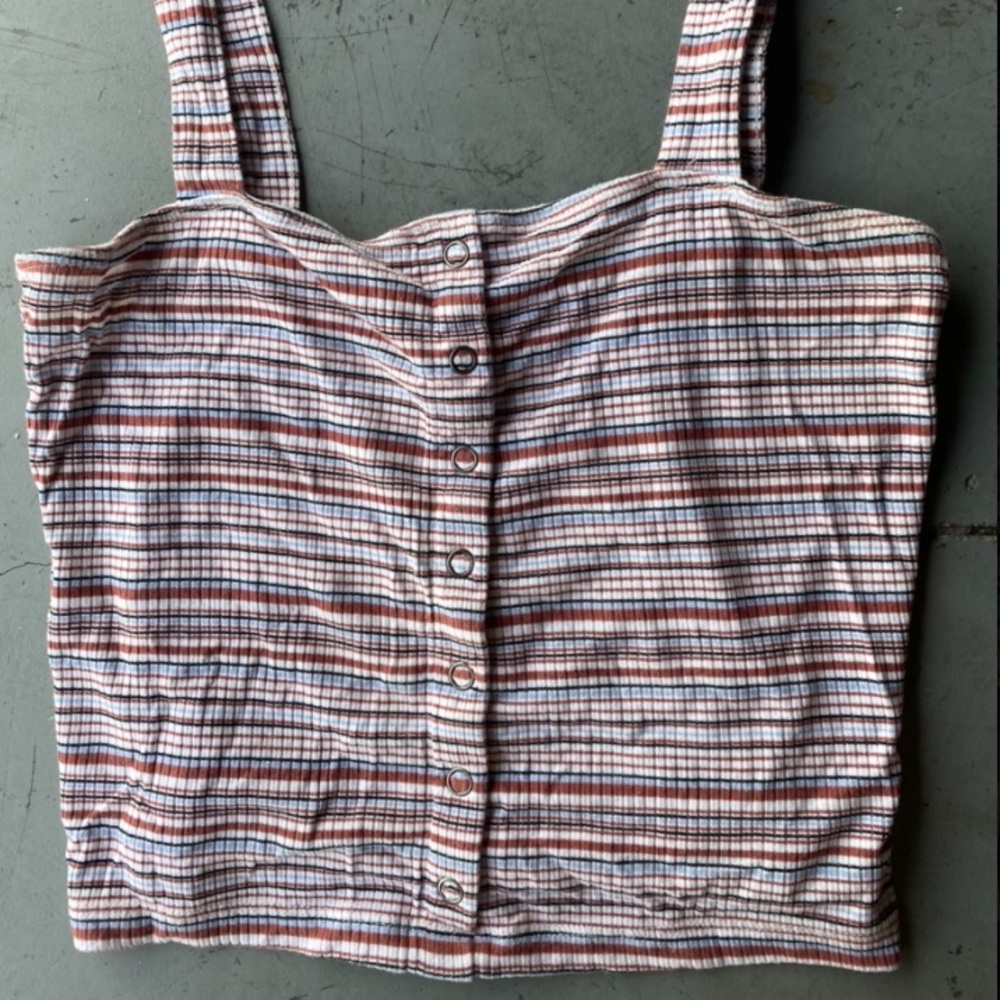 American Eagle striped tank